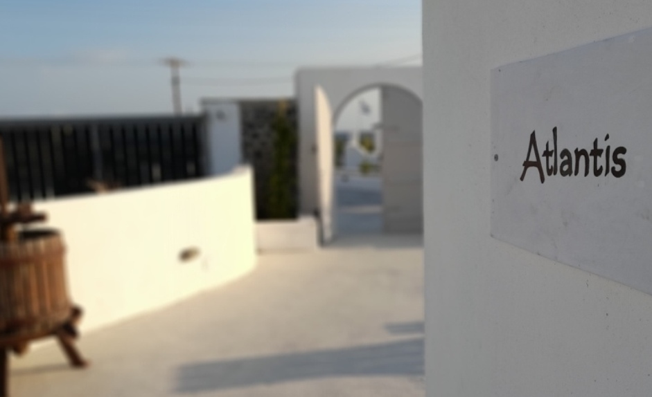 Hotel sea paradise villas - Family villa apartment Atlantis accommodation in Santorini