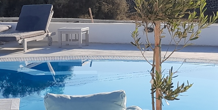 Sea paradise villas - Hotel in oia santorini- private pool with sea view