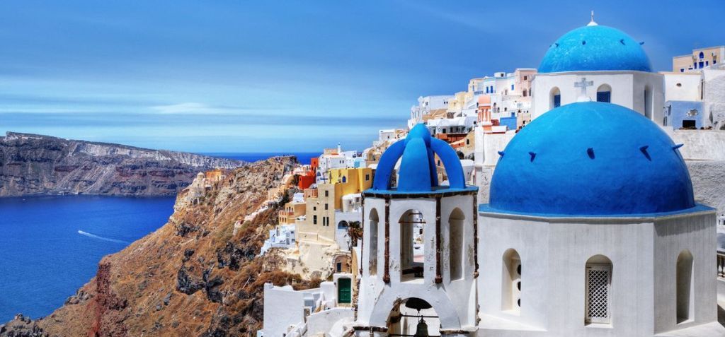 Sea paradise villas Oia Santorini Greece 